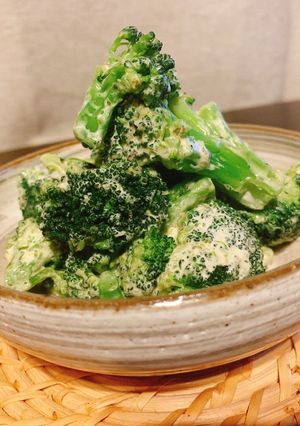 超簡単！ブロッコリーのしそマヨ和え-レシピのメイン写真