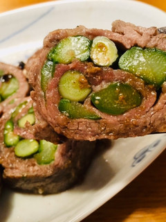 5分焼くだけ! 柔らか牛肉アスパラ巻き-レシピのメイン写真