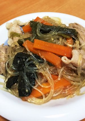 レンジで簡単チャプチェ-レシピのメイン写真