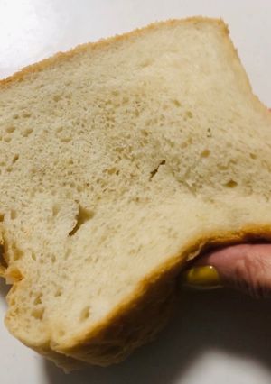 HBコスパ最高中力粉耳までふわふわ食パン-レシピのメイン写真