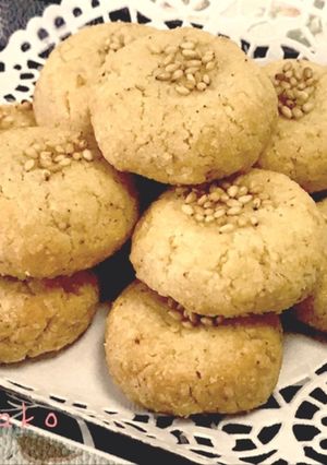 ★さくさく★ごまごまオイルクッキー★-レシピのメイン写真
