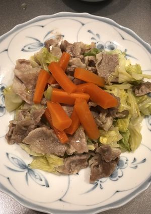 豚肉とキャベツの蒸し煮-レシピのメイン写真