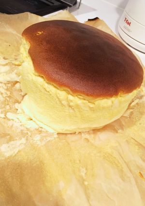 節約☆しゅわしゅわスフレチーズケーキ-レシピのメイン写真