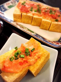厚揚げの明太マヨ焼き-レシピのメイン写真