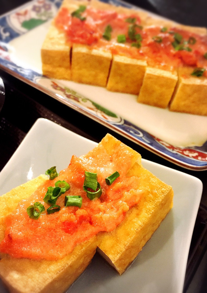 厚揚げの明太マヨ焼き-レシピのメイン写真