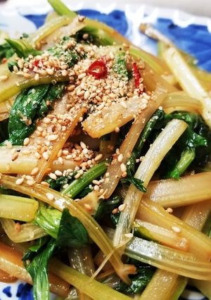 やみつき♪セロリのきんぴら-レシピのメイン写真