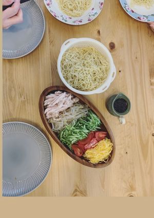 ほったらかしで簡単!冷やし中華の鶏ハム-レシピのメイン写真