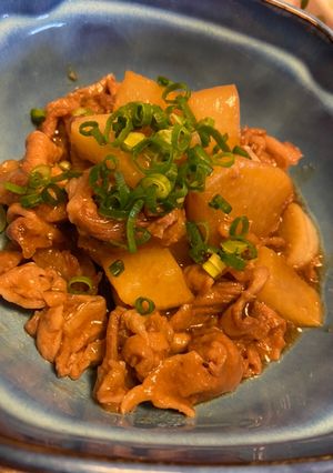 レンジで簡単♡豚バラ大根の煮物。-レシピのメイン写真
