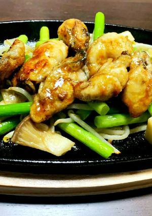 冷凍牡蠣のオイスター炒め♪-レシピのメイン写真
