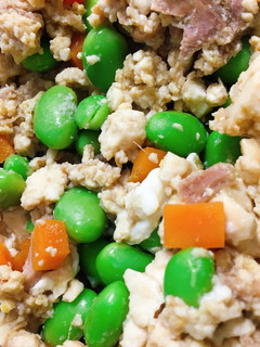 ツナと枝豆の炒り豆腐-レシピのメイン写真
