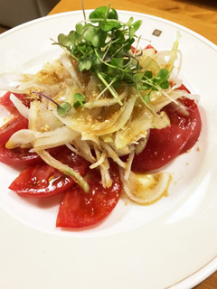新玉ねぎとトマトのサラダ-レシピのメイン写真