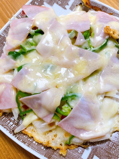 かんたん♪お餅のピザ-レシピのメイン写真