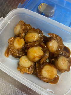 お弁当にピッタリ♡ピリ辛ホタテの照り焼き-レシピのメイン写真