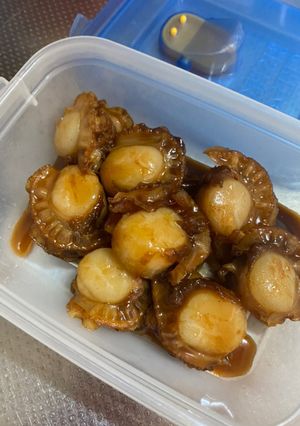 お弁当にピッタリ♡ピリ辛ホタテの照り焼き-レシピのメイン写真