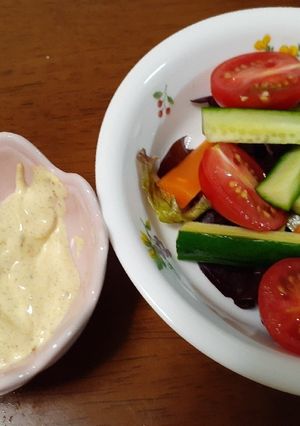 けんちゃんソースでスティック野菜♪-レシピのメイン写真