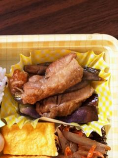 ナスと鶏の照り焼き炒め-レシピのメイン写真