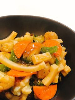 お野菜たっぷり!鶏団子の中華甘酢炒め-レシピのメイン写真