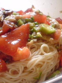 夏野菜そうめん-レシピのメイン写真