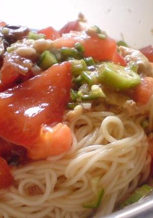 夏野菜そうめん-レシピのメイン写真