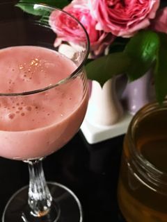 はちみつ苺ヨーグルトドリンク-レシピのメイン写真