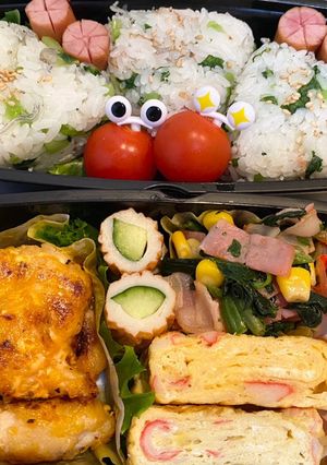 旦那さんお弁当⑩-レシピのメイン写真