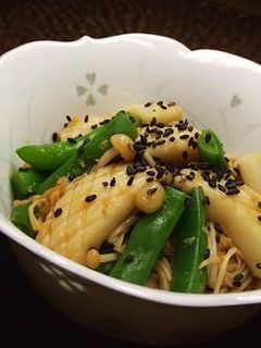 いかとインゲンの生姜醤油あえ☆-レシピのメイン写真