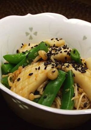 いかとインゲンの生姜醤油あえ☆-レシピのメイン写真
