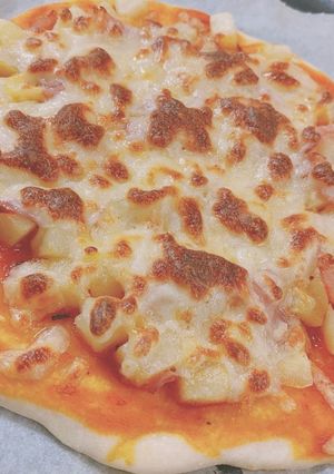 簡単！ベーコンポテトピザ-レシピのメイン写真