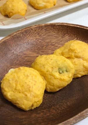 にんじんとかぼちゃのヨーグルトパン-レシピのメイン写真