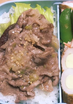 塩豚弁当！-レシピのメイン写真