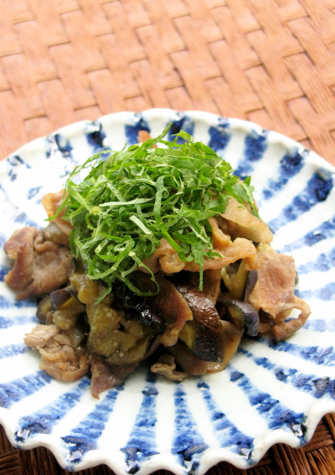 簡単♪豚肉となすの甘辛炒め！-レシピのメイン写真