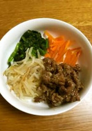 ビビンバ　河内長野市学校給食-レシピのメイン写真