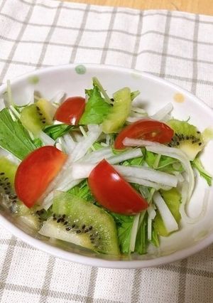 キウイのサラダ-レシピのメイン写真