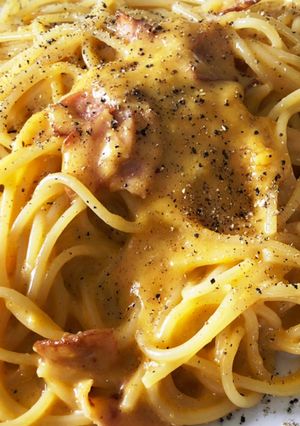 濃厚カルボナーラ！ベーコンと卵の風味で♪-レシピのメイン写真