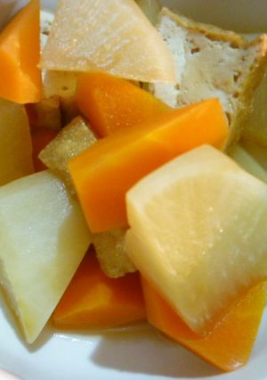 大根と厚揚げの煮物-レシピのメイン写真