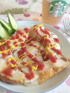 とっても簡単♪トーストエッグ-レシピのメイン写真