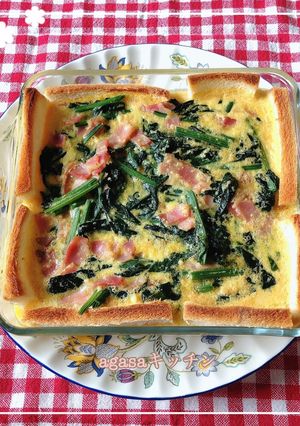 【食パンキッシュ♪】簡単時短半生でもＯＫ-レシピのメイン写真
