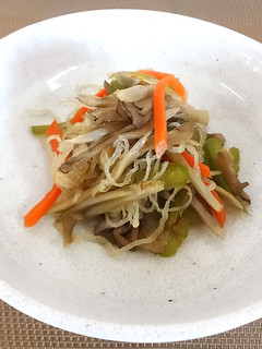作り置きおかず 減塩五目きんぴら(腎臓)-レシピのメイン写真