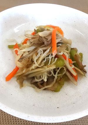 作り置きおかず　減塩五目きんぴら（腎臓）-レシピのメイン写真