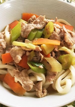 お肉柔らか♡汁まで飲める肉うどん!-レシピのメイン写真