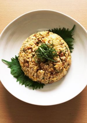 納豆炒飯-レシピのメイン写真