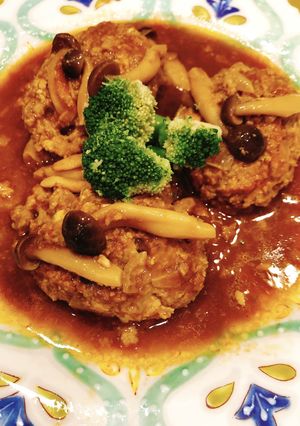 デミグラスソース 煮込ハンバーグ-レシピのメイン写真