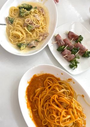 パスタ×2とかいわれ-レシピのメイン写真