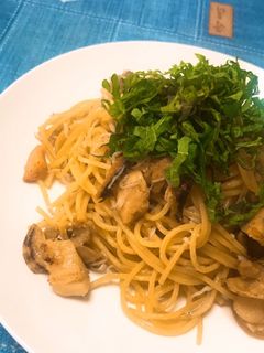 帆立とジャコの和風パスタ-レシピのメイン写真