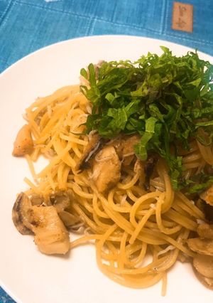 帆立とジャコの和風パスタ-レシピのメイン写真