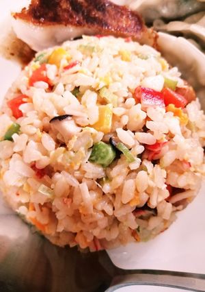カニカマ入りチャーハン-レシピのメイン写真
