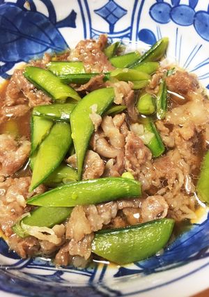 ご飯がすすむスナップエンドウ-レシピのメイン写真