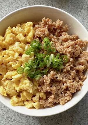 鶏そぼろ-レシピのメイン写真