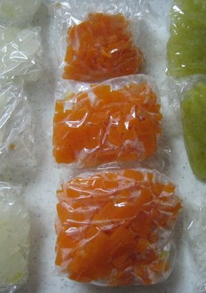 離乳食の下ごしらえ-レシピのメイン写真