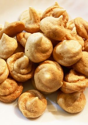 サクっシュワっ☆焼きメレンゲ☆バニラ香-レシピのメイン写真